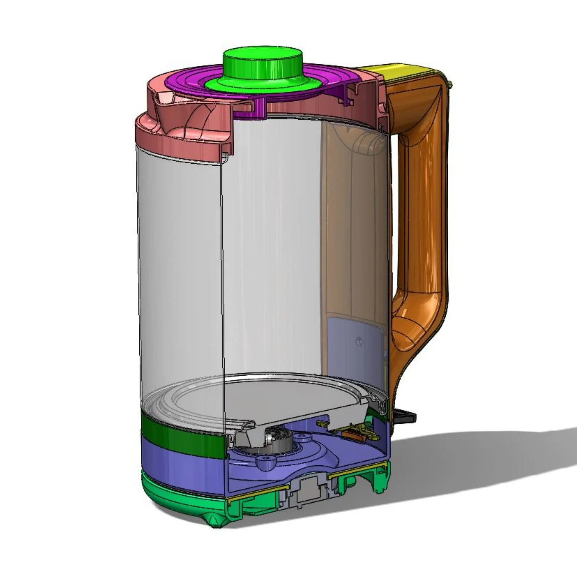 Tea Maker CAD Assembly View