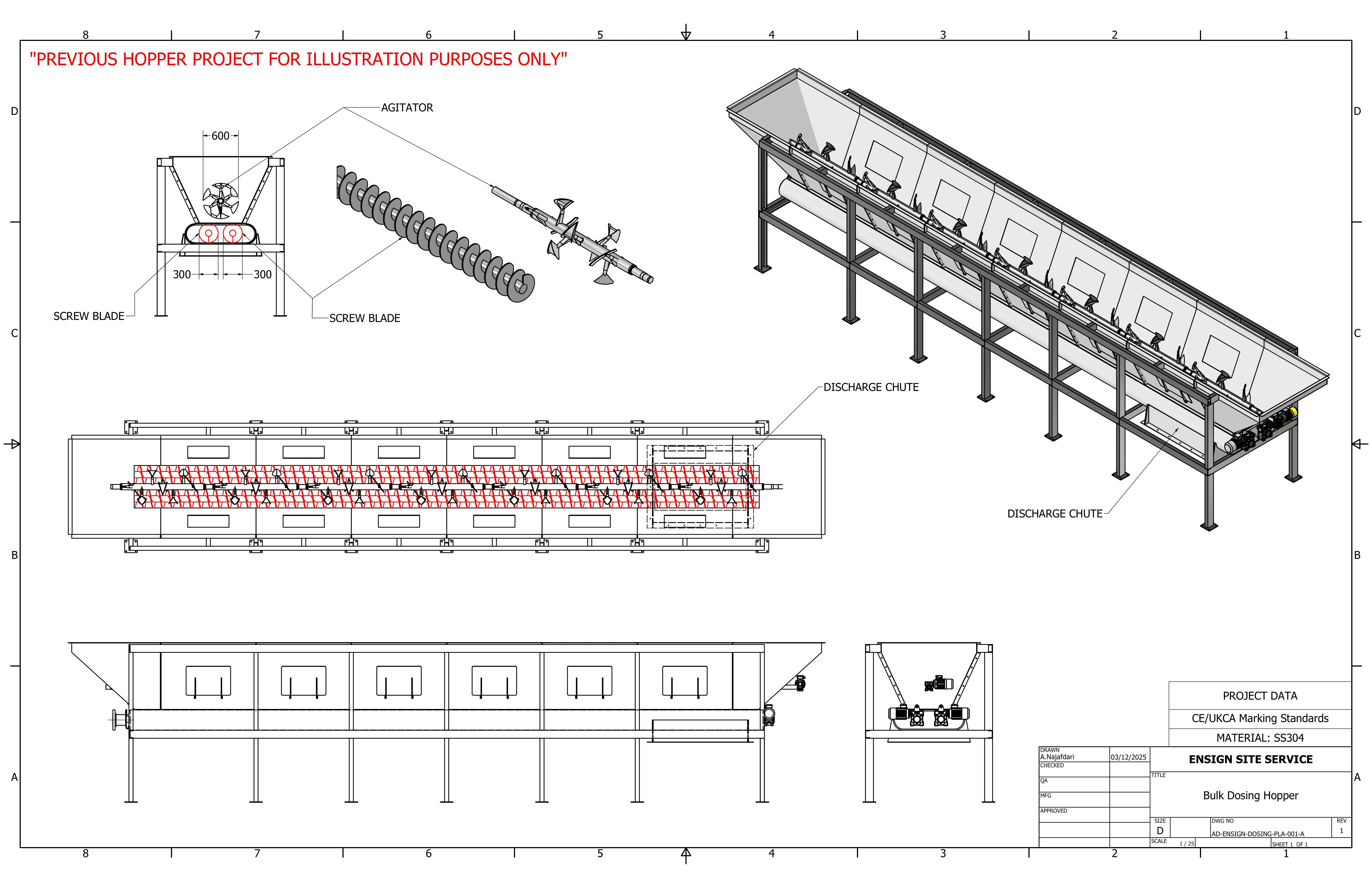 Dosing Plant Layout Drawing