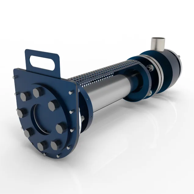 Luhr Filter Pipe Heating Gate Isometric