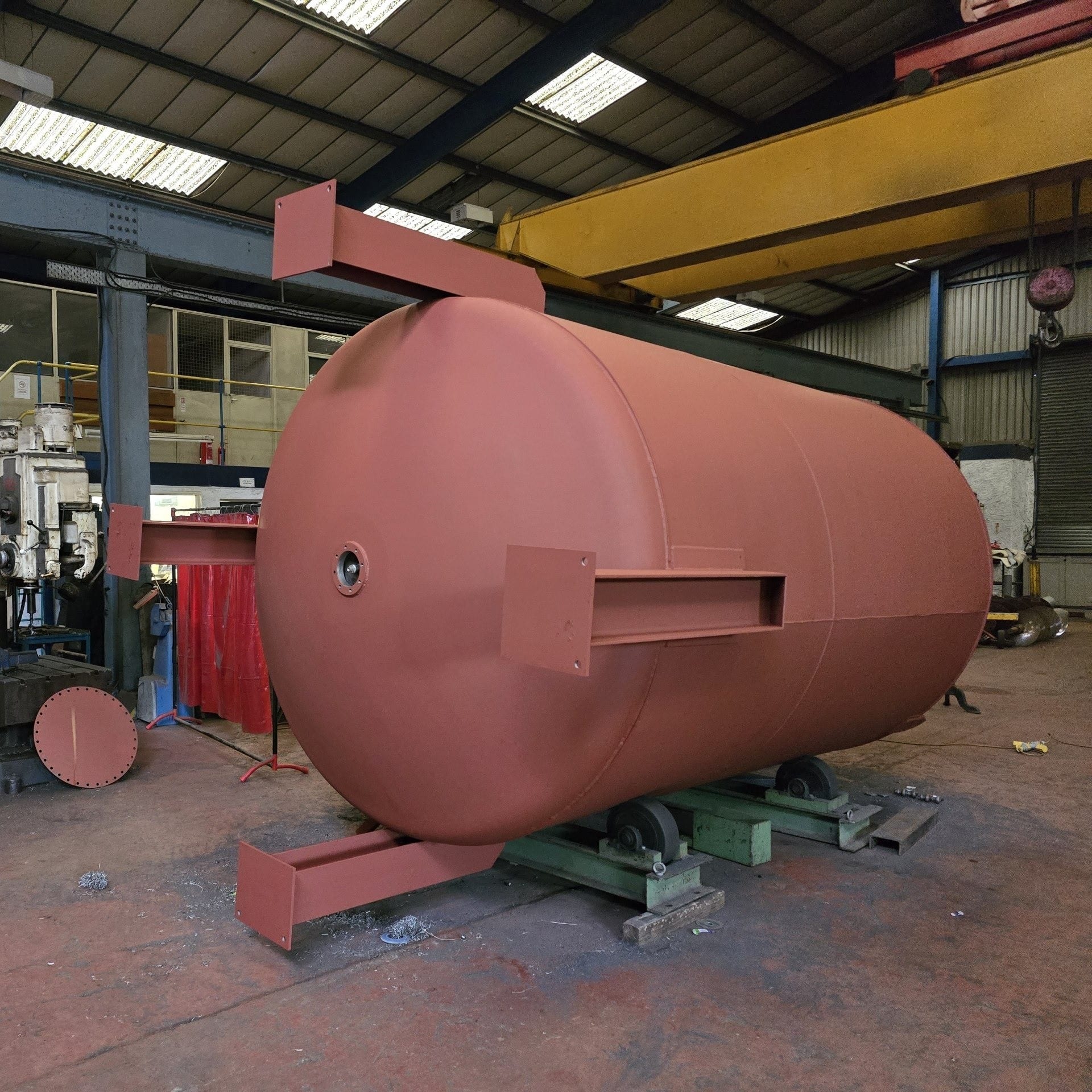 Fabrication in progress
